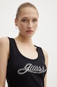 Guess top negru W4BP22.KA0H1
