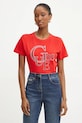 Bavlněné tričko Guess červená W4BI16.I3Z14