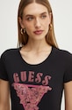 Guess t-shirt fekete W4BI19.J1314