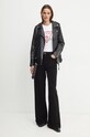 Хлопковая футболка Guess W4BI20.I3Z14 чёрный AW24
