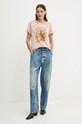 Футболка Guess W4BI42.K9SN1 рожевий AW24