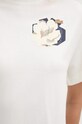 Бавовняна футболка Lacoste TF2667 білий