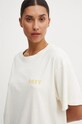 Roxy tricou din bumbac To The Sun bej ERJZT05799