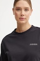 Napapijri t-shirt bawełniany S-Bise czarny NP0A4HZF0411
