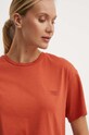 Bavlněné tričko Napapijri S-Nina oranžová NP0A4H87R1B1