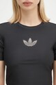 Футболка adidas Originals Bling Tee чёрный IW5681