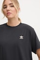 Тениска adidas Originals Trefoil Tee Leopard черен IW8475