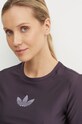 Футболка adidas Originals Bling Tee фиолетовой IZ3439