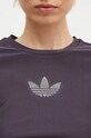 Футболка adidas Originals Bling Tee фіолетовий IZ3439