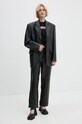 Бавовняна футболка MM6 Maison Margiela S62GD0189.S23588 чорний AW24