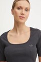Футболка adidas Originals Femme Galore Baby Tee чорний JN3013