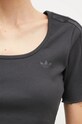 Majica kratkih rukava adidas Originals Femme Galore Baby Tee crna JN3013
