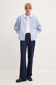 Хлопковая футболка MUNTHE TYLIE 243110624360 белый AW24
