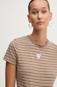 Tričko Guess Originals hnědá W4BI07.J1314