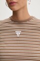 Tričko Guess Originals W4BI07.J1314 hnědá
