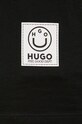 Bavlněné tričko Hugo Blue 50524808 černá