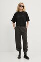 HUGO tricou din bumbac 50525278 negru AW24