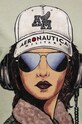 Aeronautica Militare t-shirt bawełniany TS2353DJ638 zielony