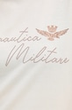 Aeronautica Militare tricou din bumbac TS2354DJ638 bej