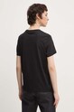 Îmbrăcăminte Desigual tricou din bumbac BRANDY 24WWTK24 negru