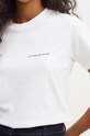 Victoria Beckham tricou din bumbac 1424JTS005890A alb