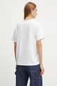 Odzież Victoria Beckham t-shirt bawełniany 1424JTS005948A biały