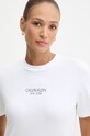 Oblečení Bavlněné tričko Calvin Klein K20K208064 bílá