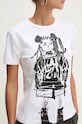 Tričko Desigual CHOI bílá 24WWTK90