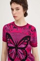 Desigual tricou BUTTERFLY 24WWTK08 roz