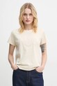 Levi's tricou din bumbac bej A8804