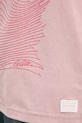 G-Star t-shirt bawełniany różowy D25030.D609