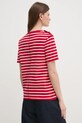 Îmbrăcăminte Tommy Hilfiger tricou din bumbac WW0WW42907 rosu