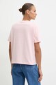 Бавовняна футболка Tommy Hilfiger WW0WW43597 рожевий AW24