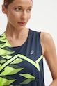 Bežecký top Asics Light Graphic tmavomodrá 2012D094.400