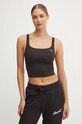 Puma top de yoga Studio Cloudspun uni negru 525754