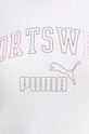 Хлопковая футболка Puma 682986 бежевый