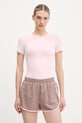 P.E Nation t-shirt Foundation z elastanem różowy 243T257