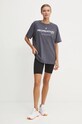 P.E Nation t-shirt bawełniany Anthem SS Tee 243T400 niebieski AW24