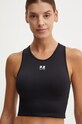 P.E Nation top Restore Seamless uni negru 243W294