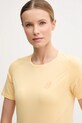Compressport tricou de alergare Performance galben ATSW493