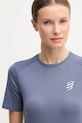 Běžecké tričko Compressport Performance modrá ATSW493