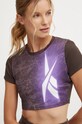 Футболка для тренинга Reebok LUX Collection коричневый 100205572