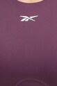 Reebok edzős felső Contour Crop 100206429 lila