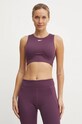 Reebok top de antrenament Contour Crop uni violet 100206429