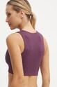 Одежда Топ для тренировок Reebok Contour Crop 100206429 бордо