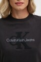 Бавовняна футболка Calvin Klein Jeans J20J224244 чорний