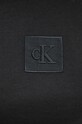 Хлопковая футболка Calvin Klein Jeans J20J224253 чёрный