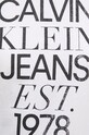 Calvin Klein Jeans tricou din bumbac J20J224910 alb