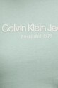 Бавовняна футболка Calvin Klein Jeans зелений J20J224914
