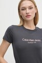 Бавовняна футболка Calvin Klein Jeans сірий J20J224914